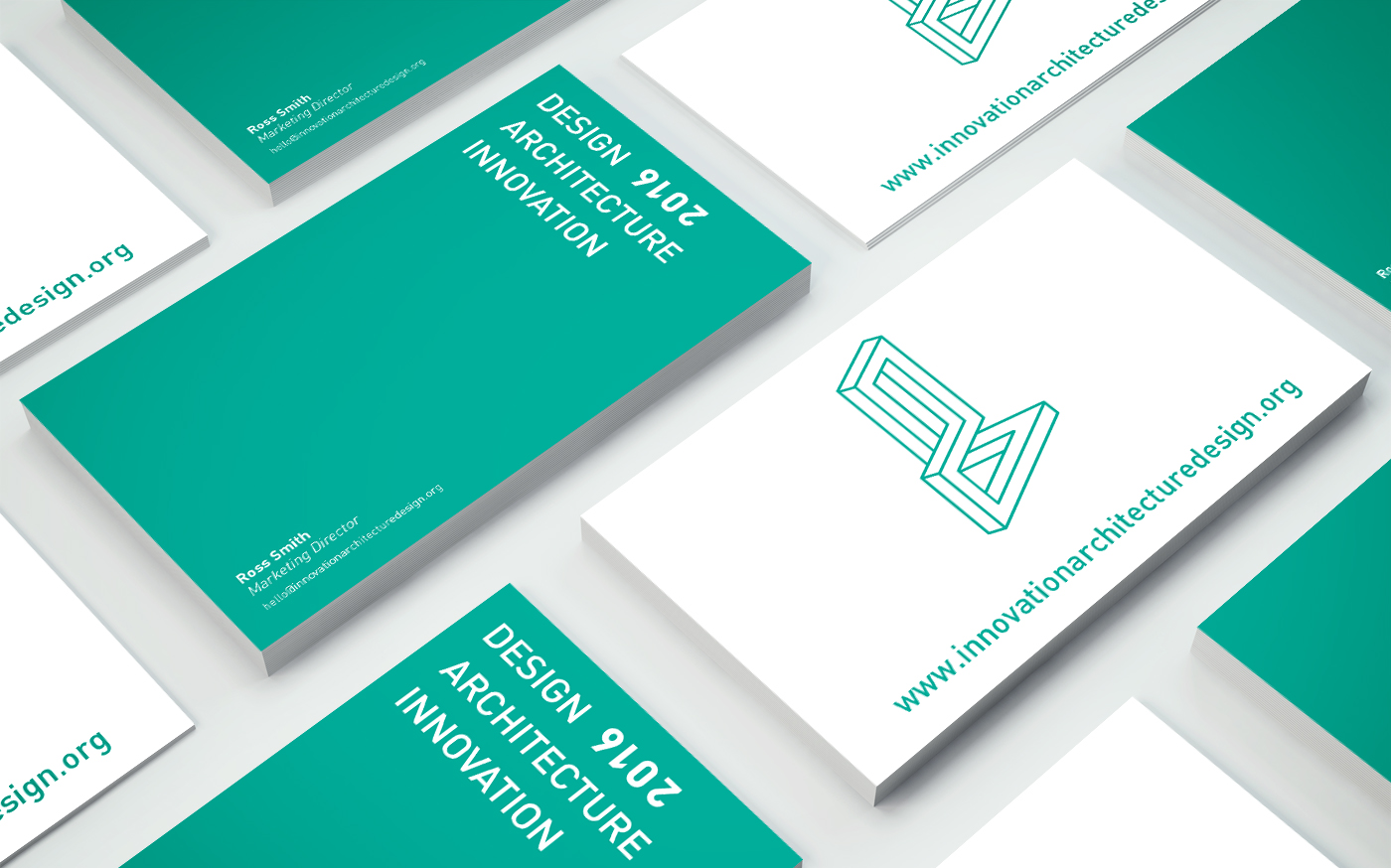 Innovation Architecture Design Business Cards